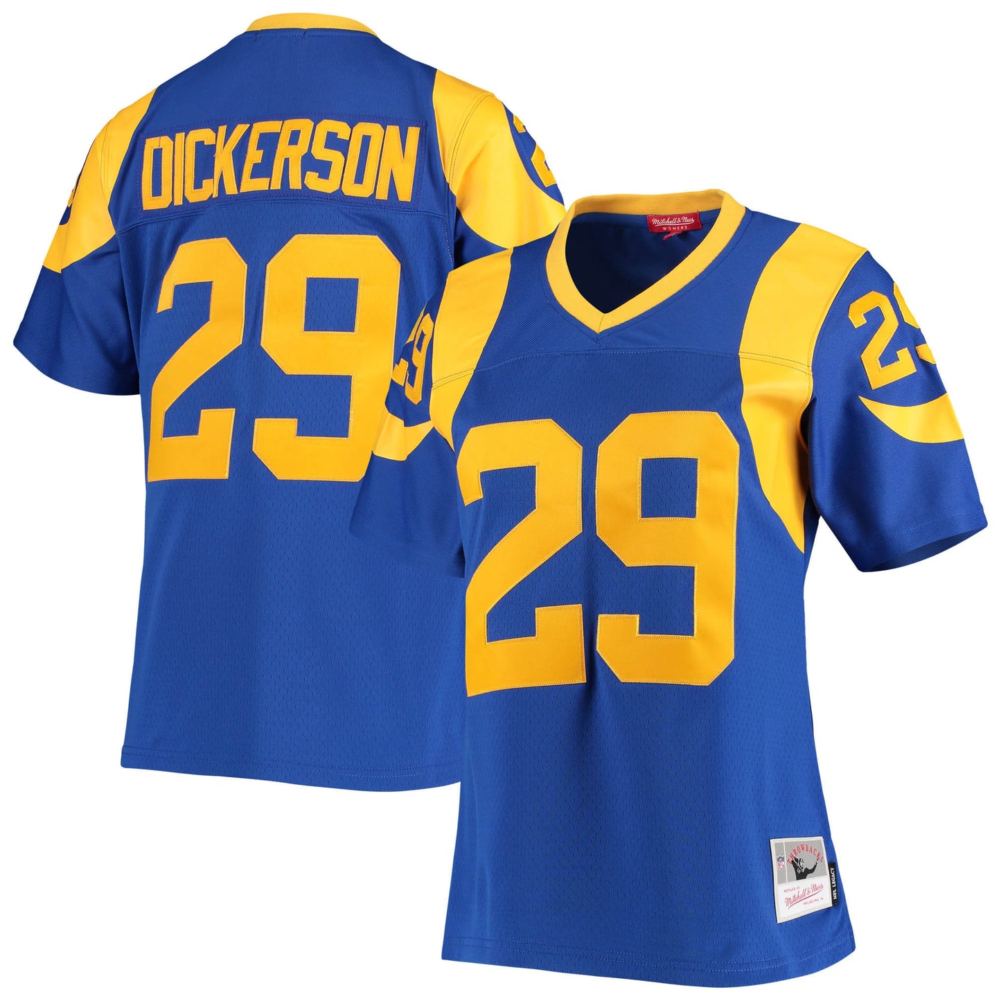 Eric Dickerson Los Angeles Rams Mitchell & Ness Women's Legacy Replica Team Jersey - Royal