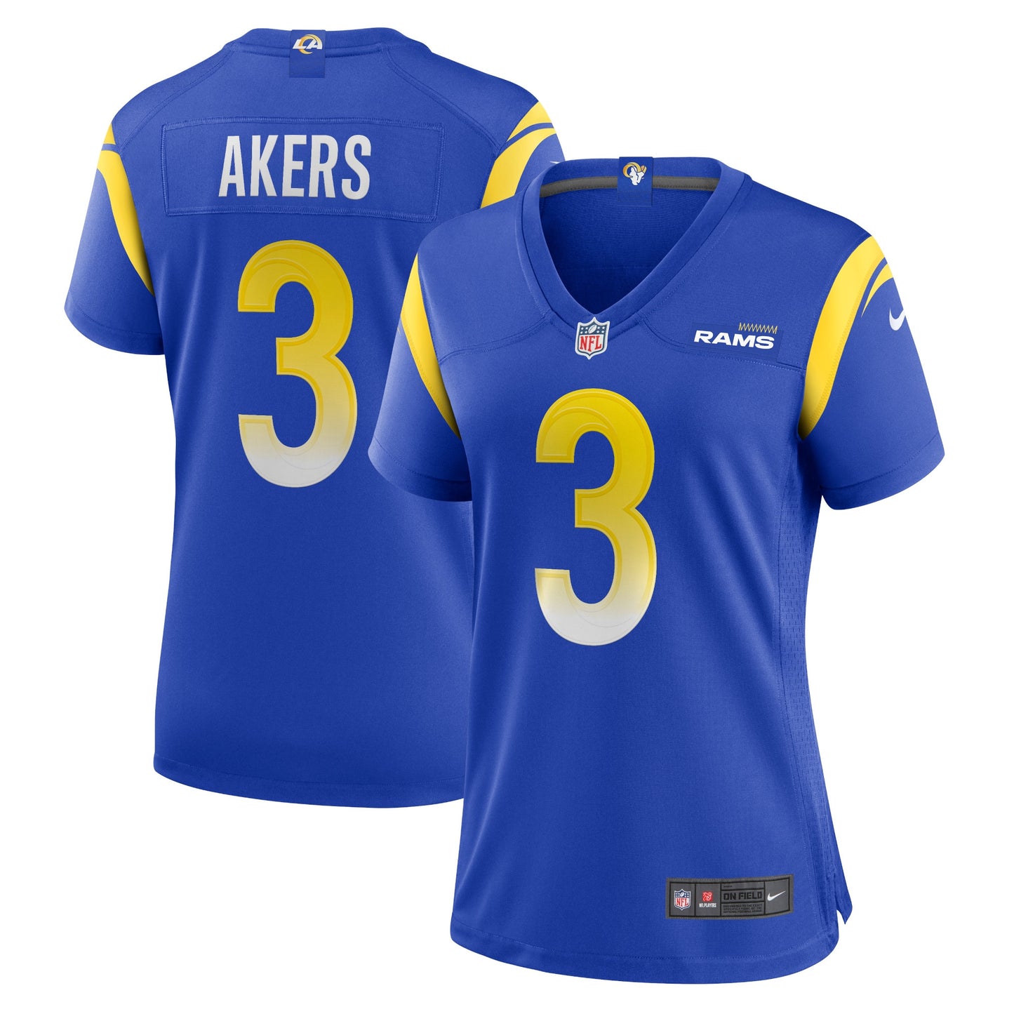 Cam Akers Los Angeles Rams Nike Women's Game Jersey - Royal