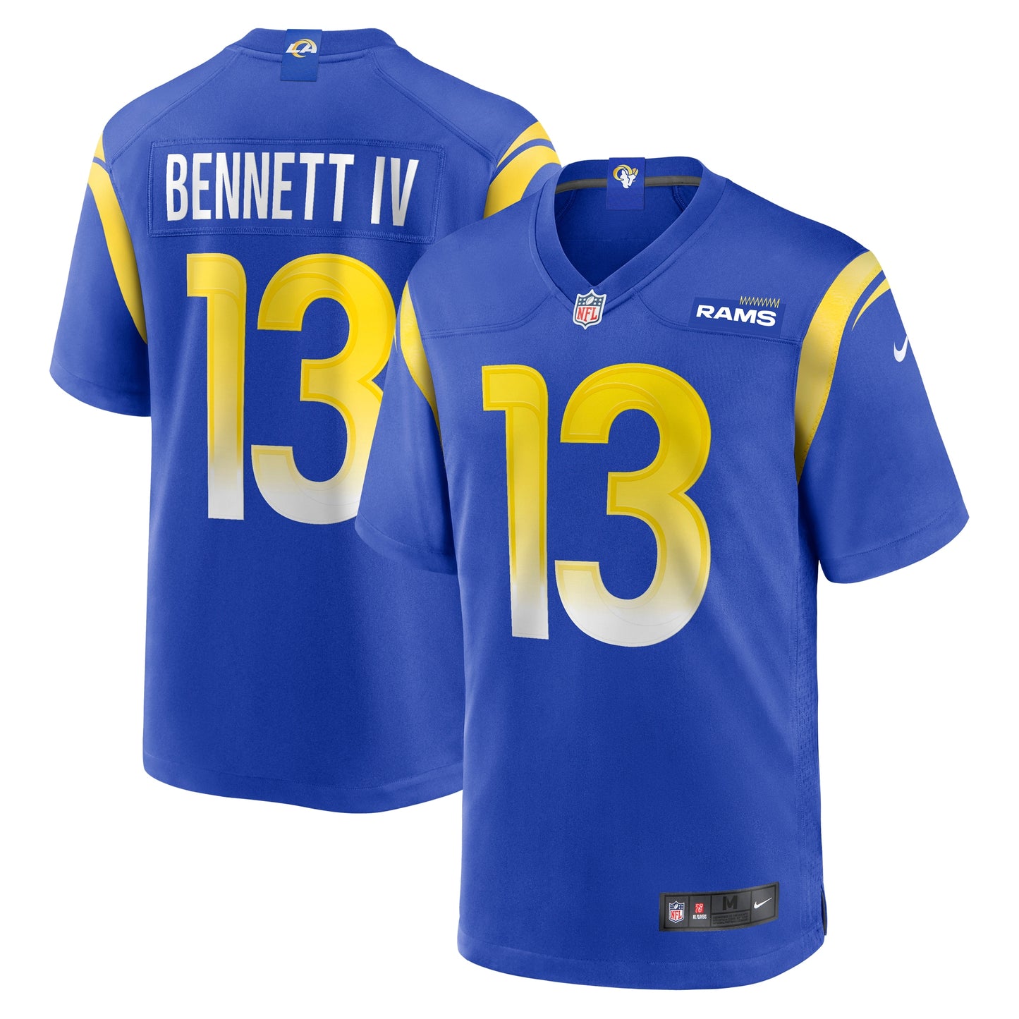 Stetson Bennett Los Angeles Rams Nike Team Game Jersey - Royal