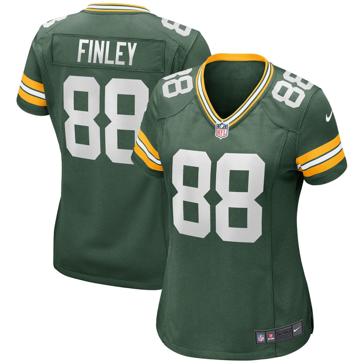 Jermichael Finley Green Bay Packers Nike Women's Game Retired Player Jersey - Green