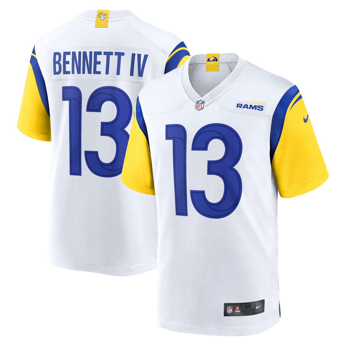 Stetson Bennett Los Angeles Rams Nike  Game Jersey - White