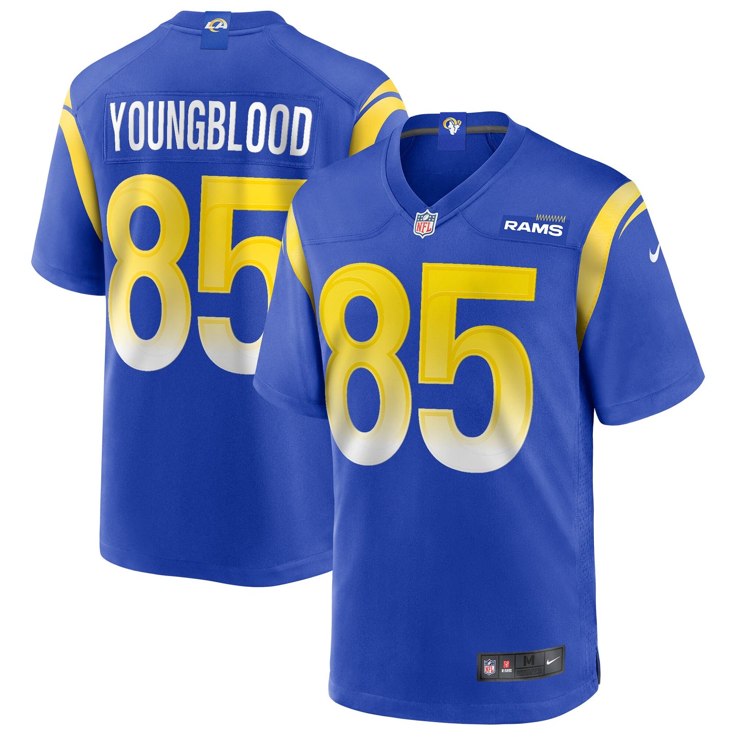 Jack Youngblood Los Angeles Rams Nike Game Retired Player Jersey - Royal