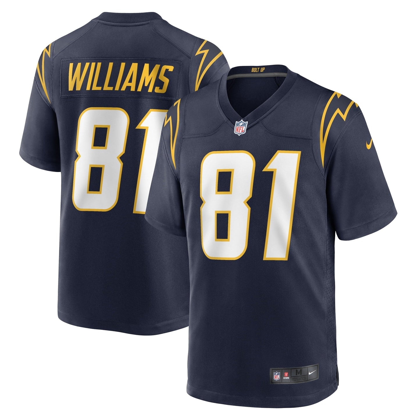 Men's Nike Mike Williams Navy Los Angeles Chargers Alternate Team Game Jersey