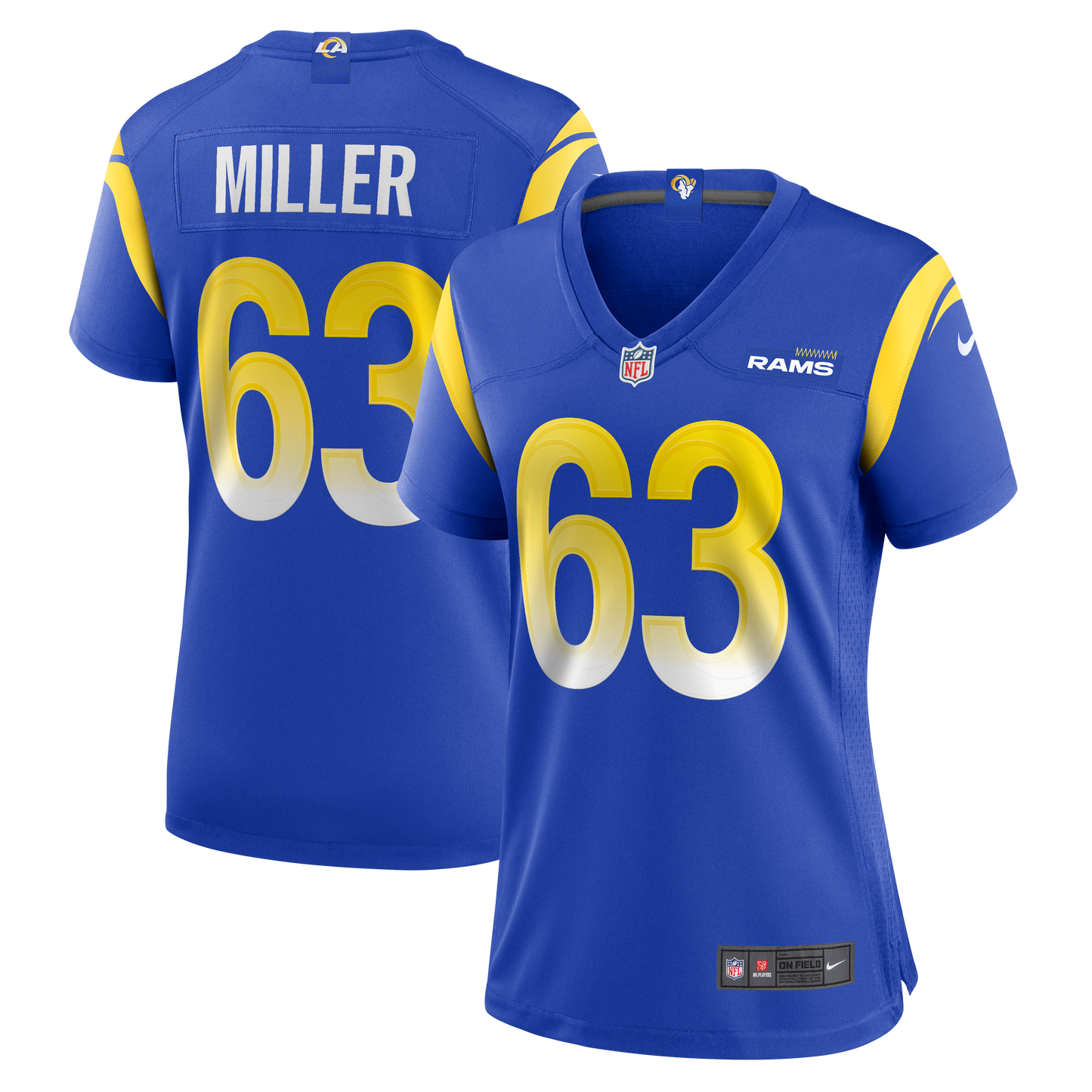 Grant Miller Los Angeles Rams Nike Women's  Game Jersey - Royal