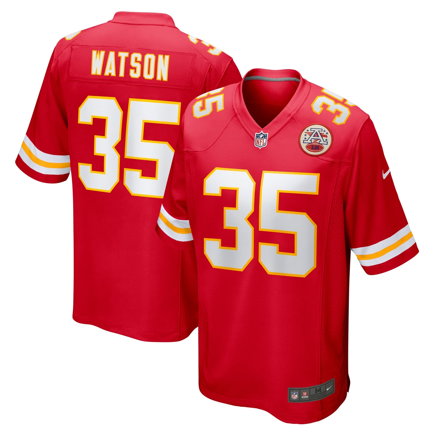 Jaylen Watson Kansas City Chiefs Nike Game Player Jersey - Red