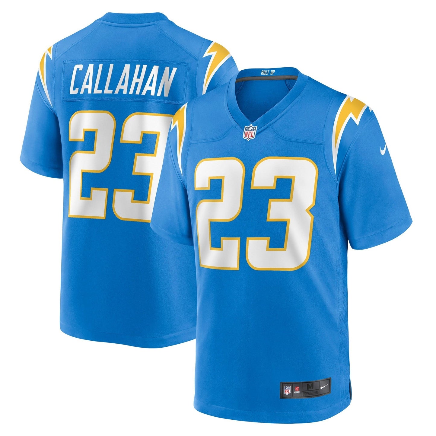 Men's Nike Bryce Callahan Powder Blue Los Angeles Chargers Game Jersey