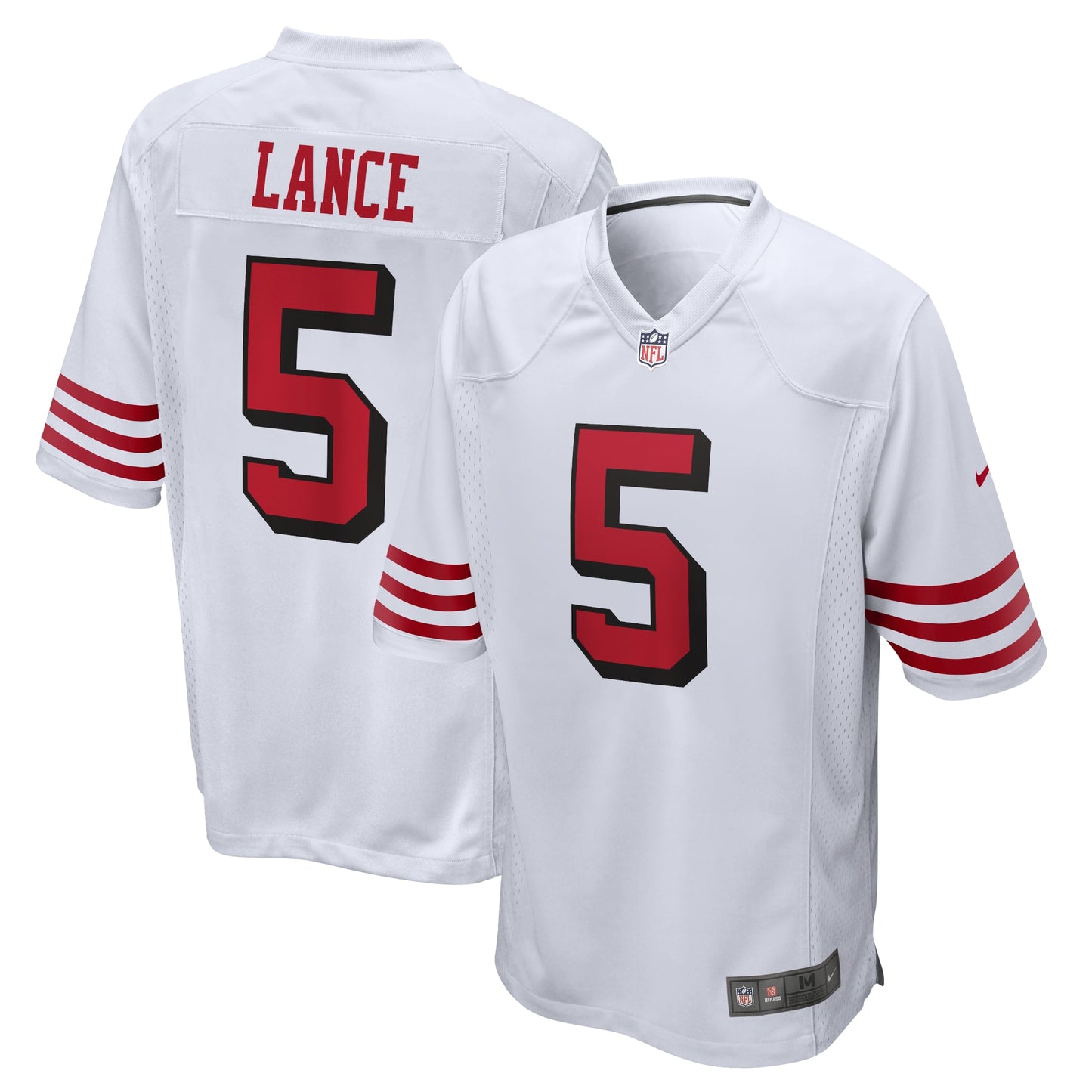 Trey Lance San Francisco 49ers Nike Alternate Game Jersey - White