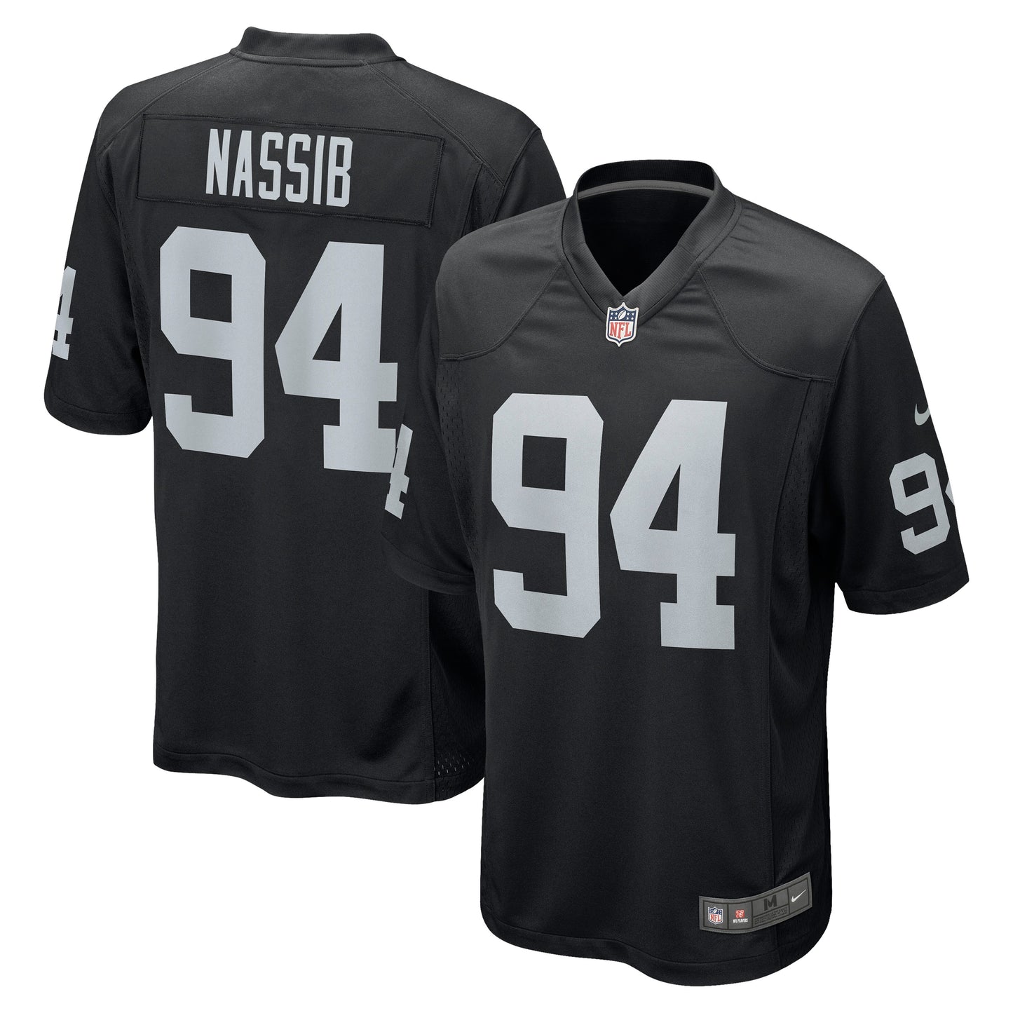 Carl Nassib Las Vegas Raiders Nike Game Jersey - Black