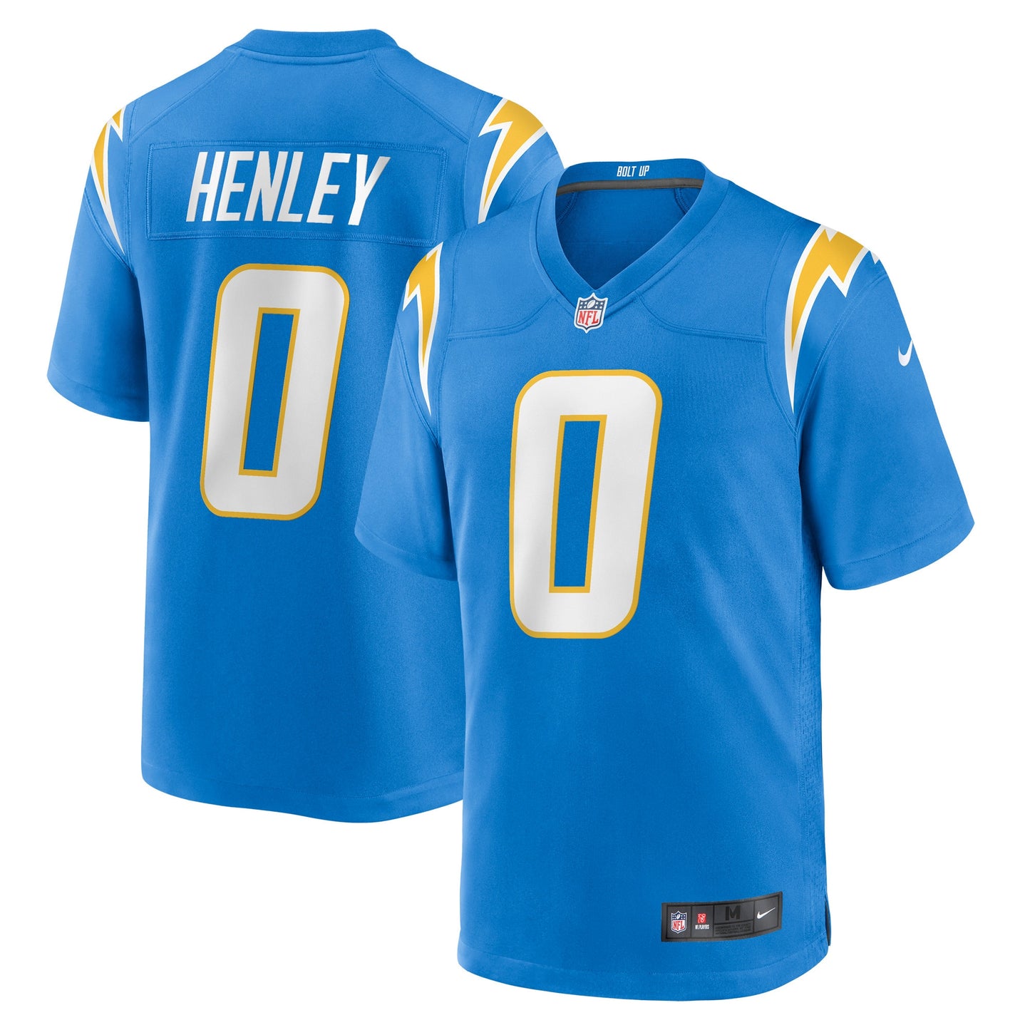 Daiyan Henley Los Angeles Chargers Nike Team Game Jersey - Powder Blue