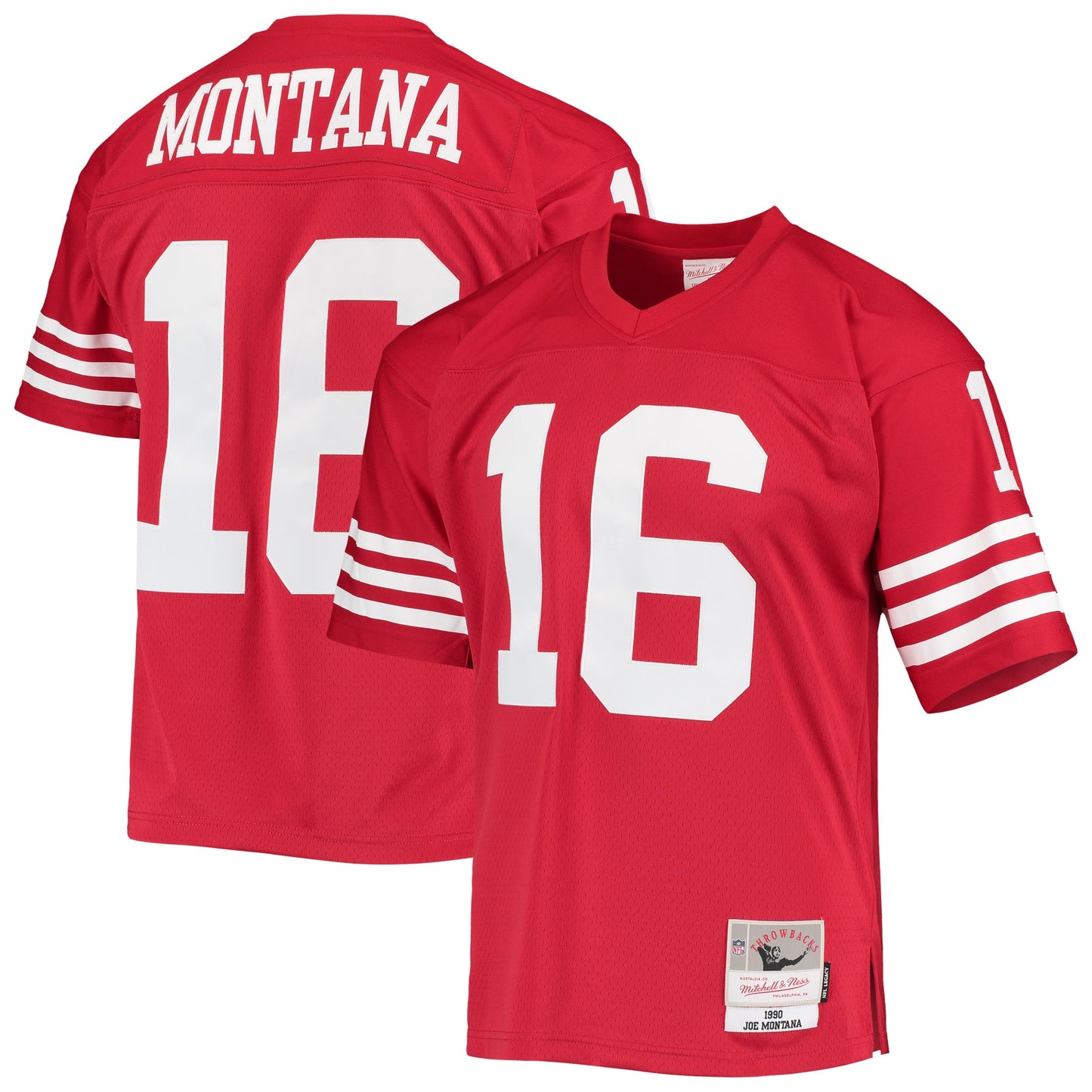 Joe Montana San Francisco 49ers Mitchell & Ness Legacy Replica Jersey - Scarlet
