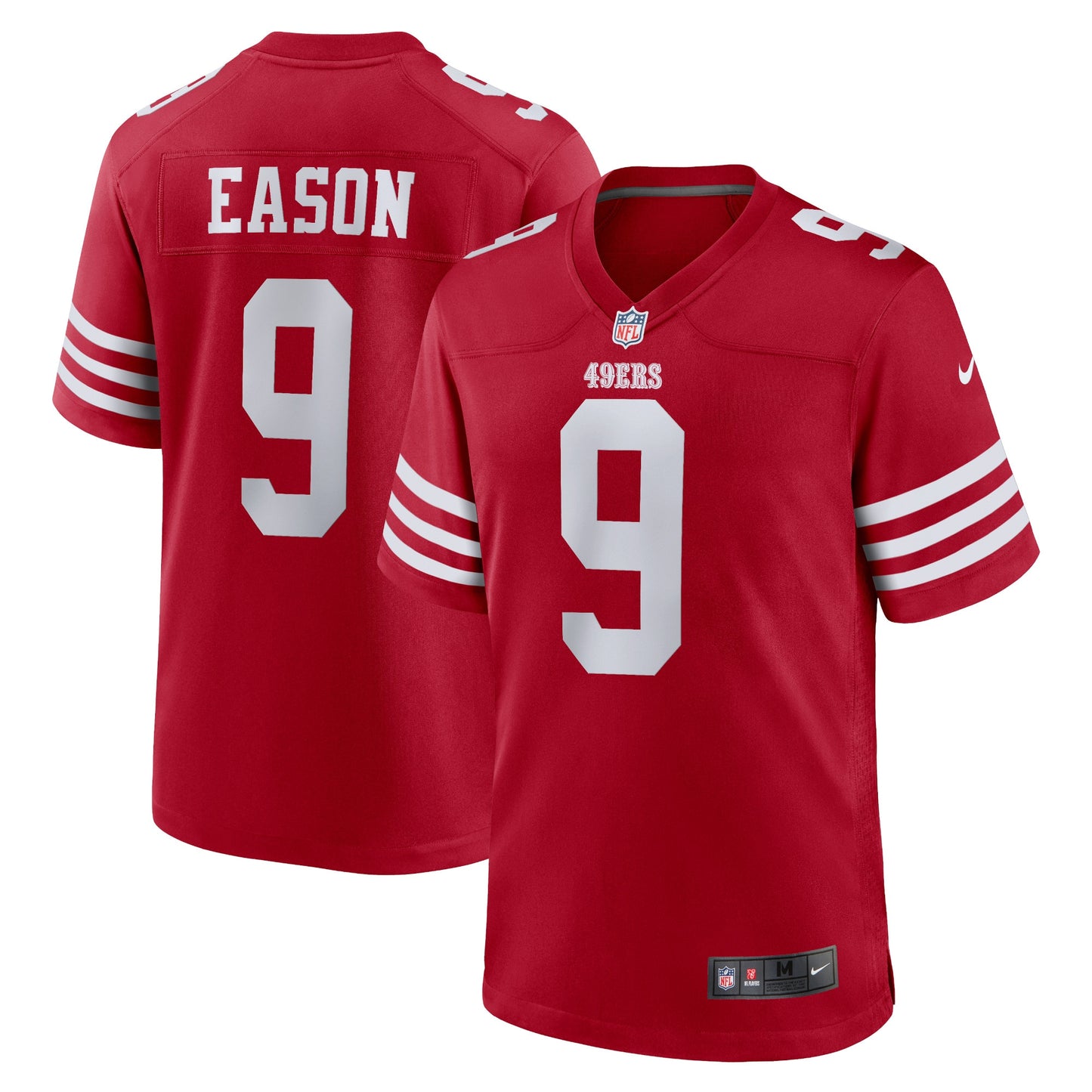 Jacob Eason San Francisco 49ers Nike Home Game Player Jersey - Scarlet