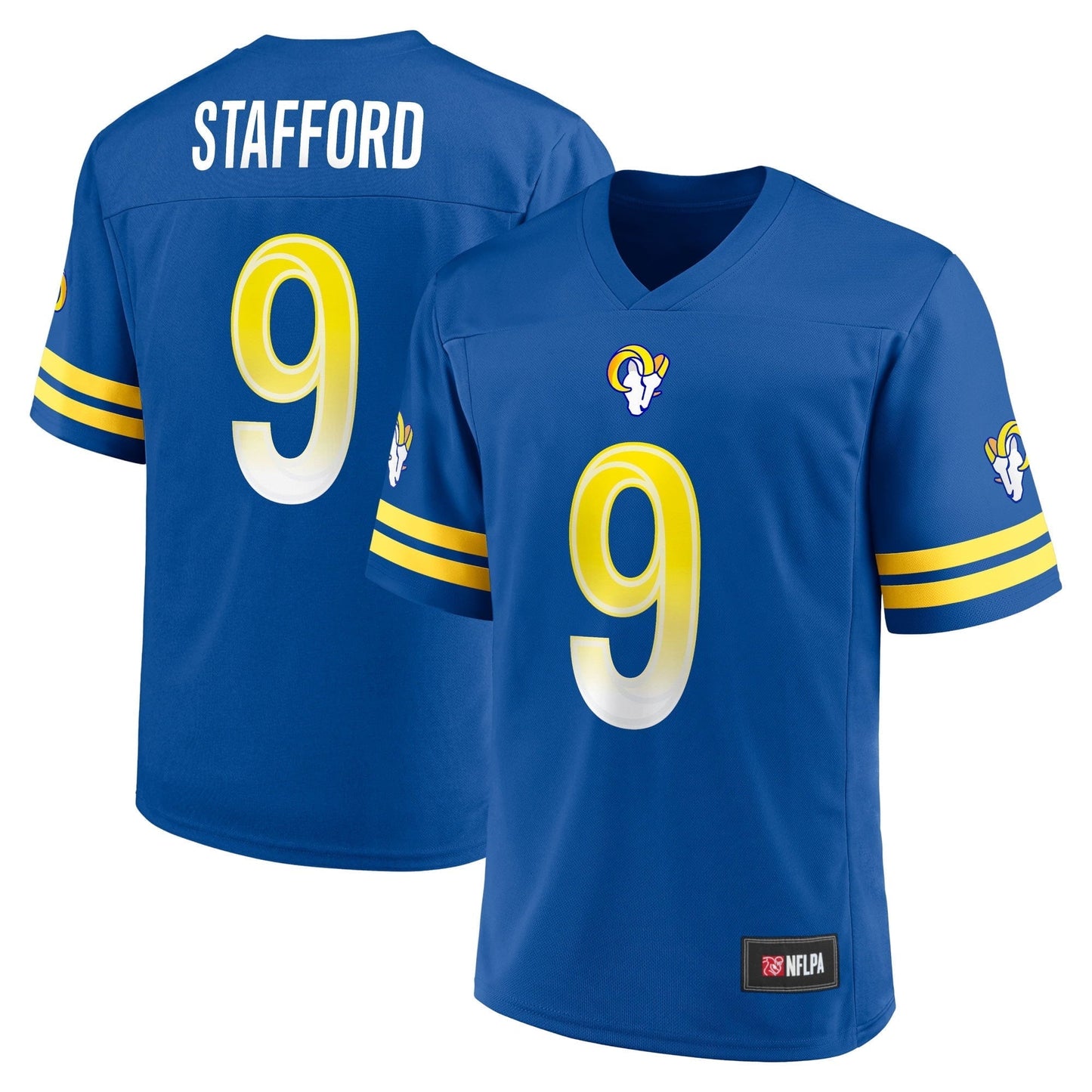 Men's Fanatics Branded Matthew Stafford Royal Los Angeles Rams Replica Player Jersey