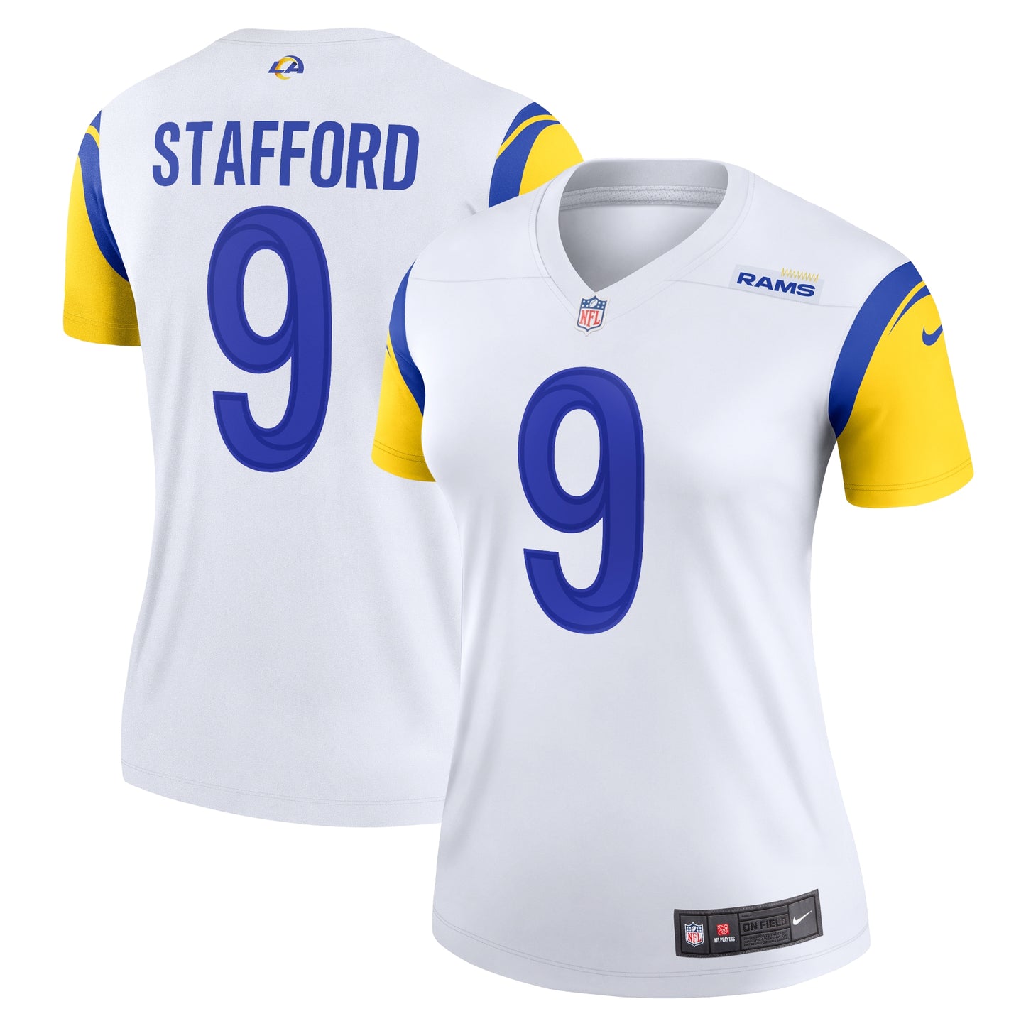 Matthew Stafford Los Angeles Rams Nike Women's Legend Jersey - White