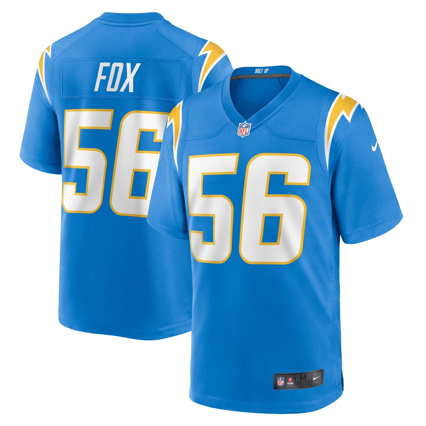 Morgan Fox Los Angeles Chargers Nike Player Game Jersey - Powder Blue