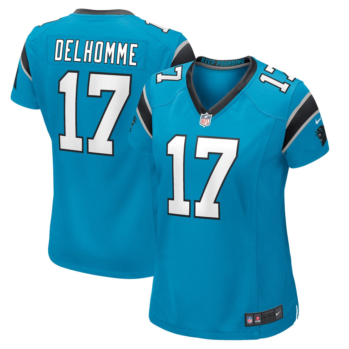 Jake Delhomme Carolina Panthers Nike Women's Retired Player Jersey - Blue