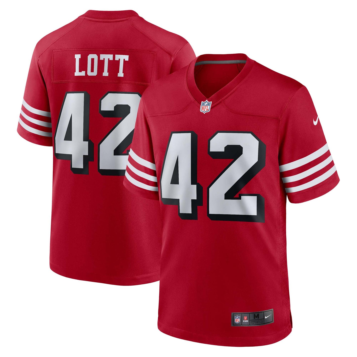 Ronnie Lott San Francisco 49ers Nike Retired Alternate Game Jersey - Scarlet