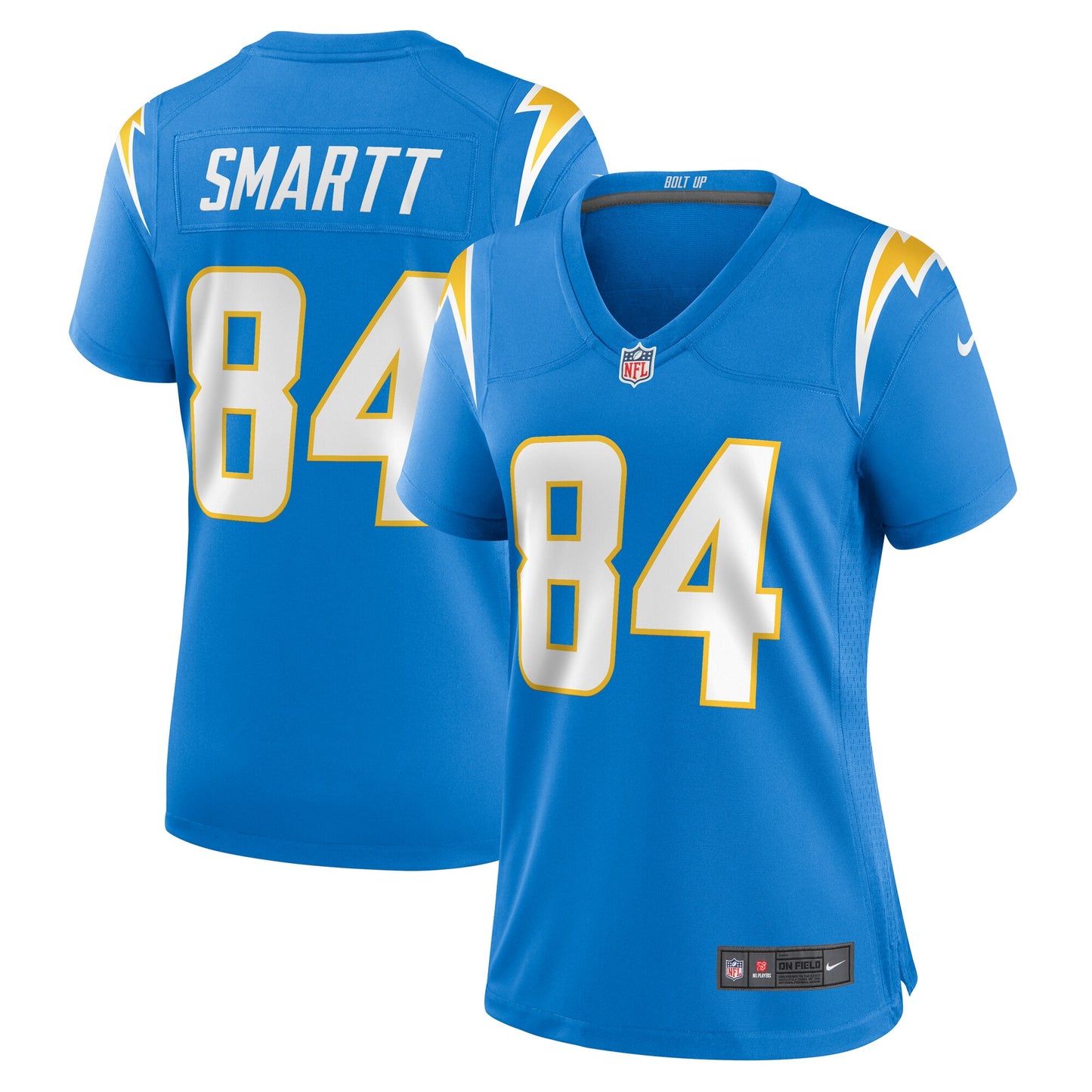 Stone Smartt Los Angeles Chargers Nike Women's Team Game Jersey -  Powder Blue