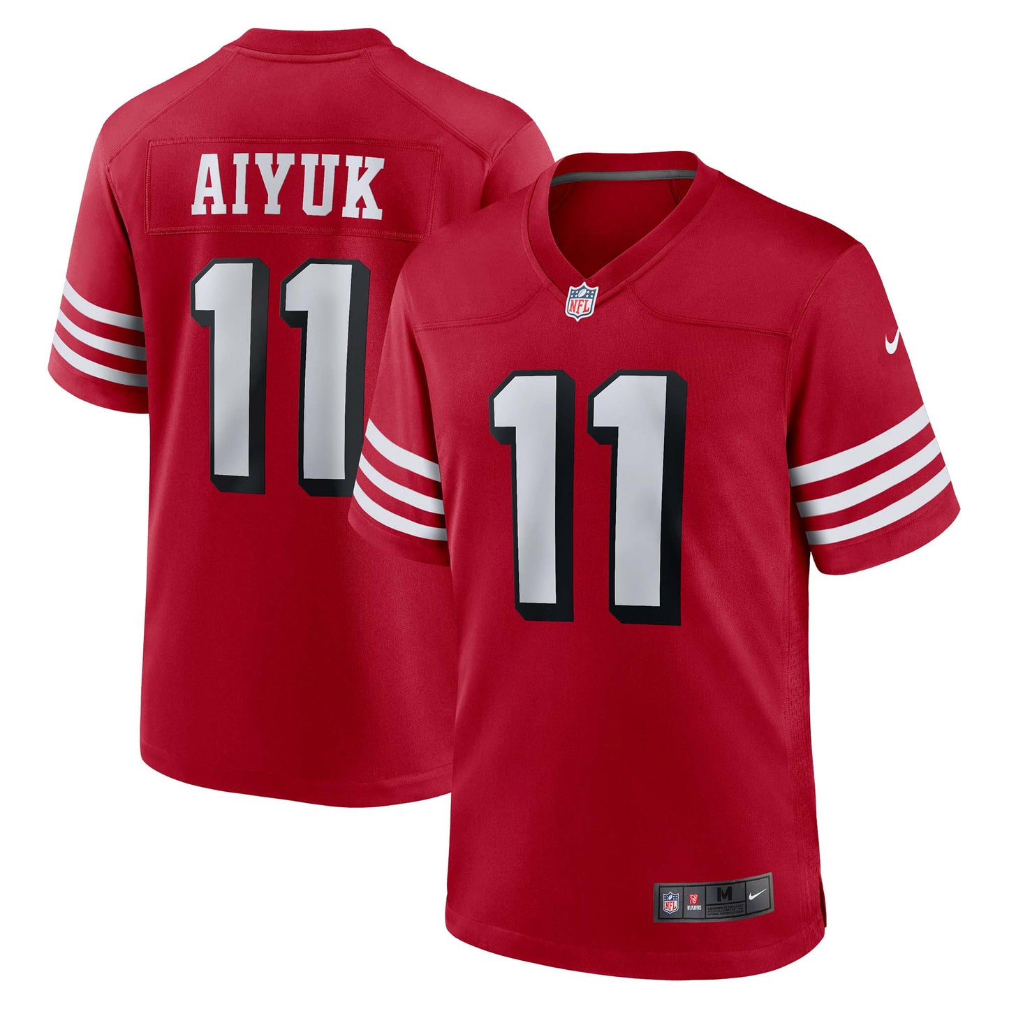 Brandon Aiyuk San Francisco 49ers Nike Alternate Game Jersey - Scarlet