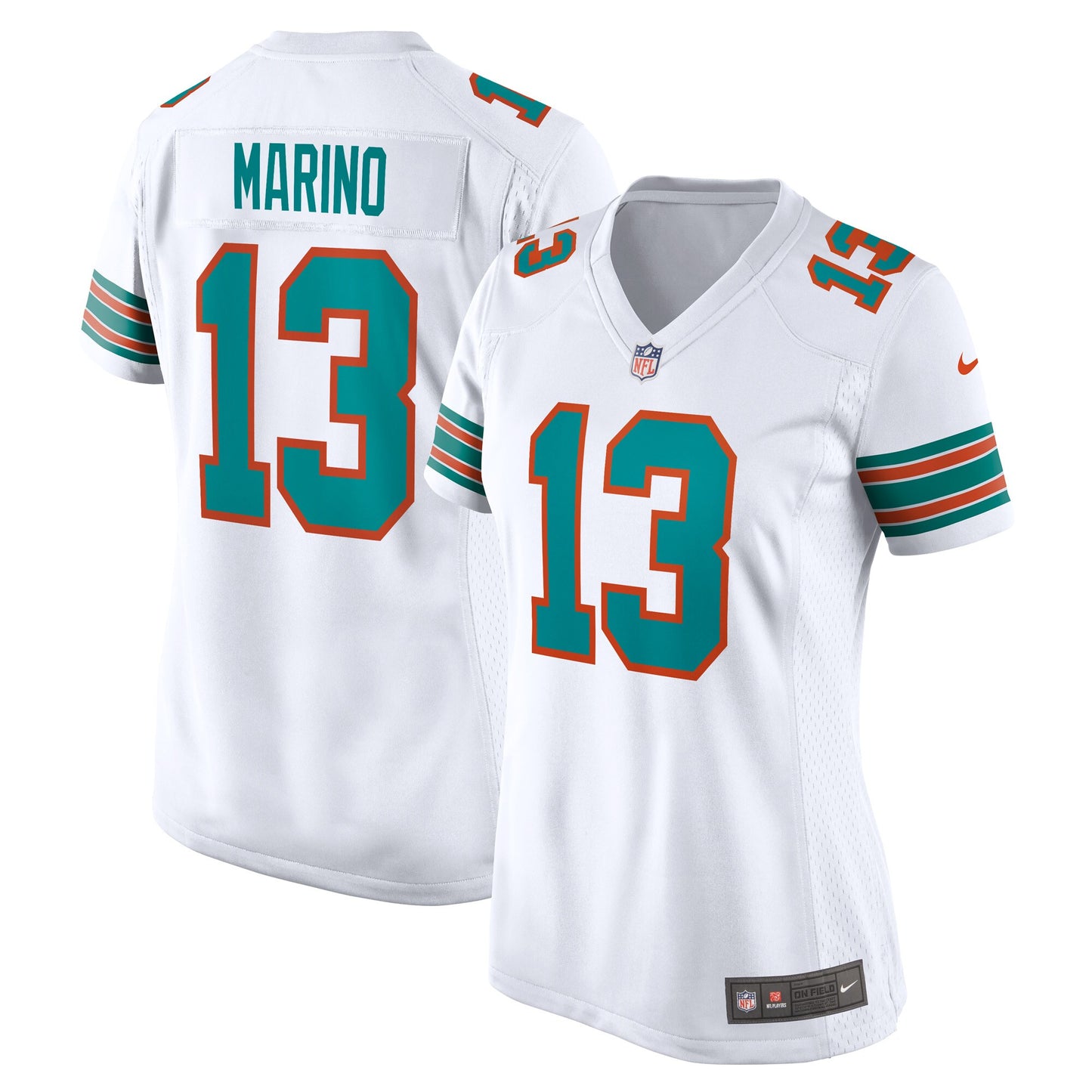 Dan Marino Miami Dolphins Nike Women's Retired Player Jersey - White