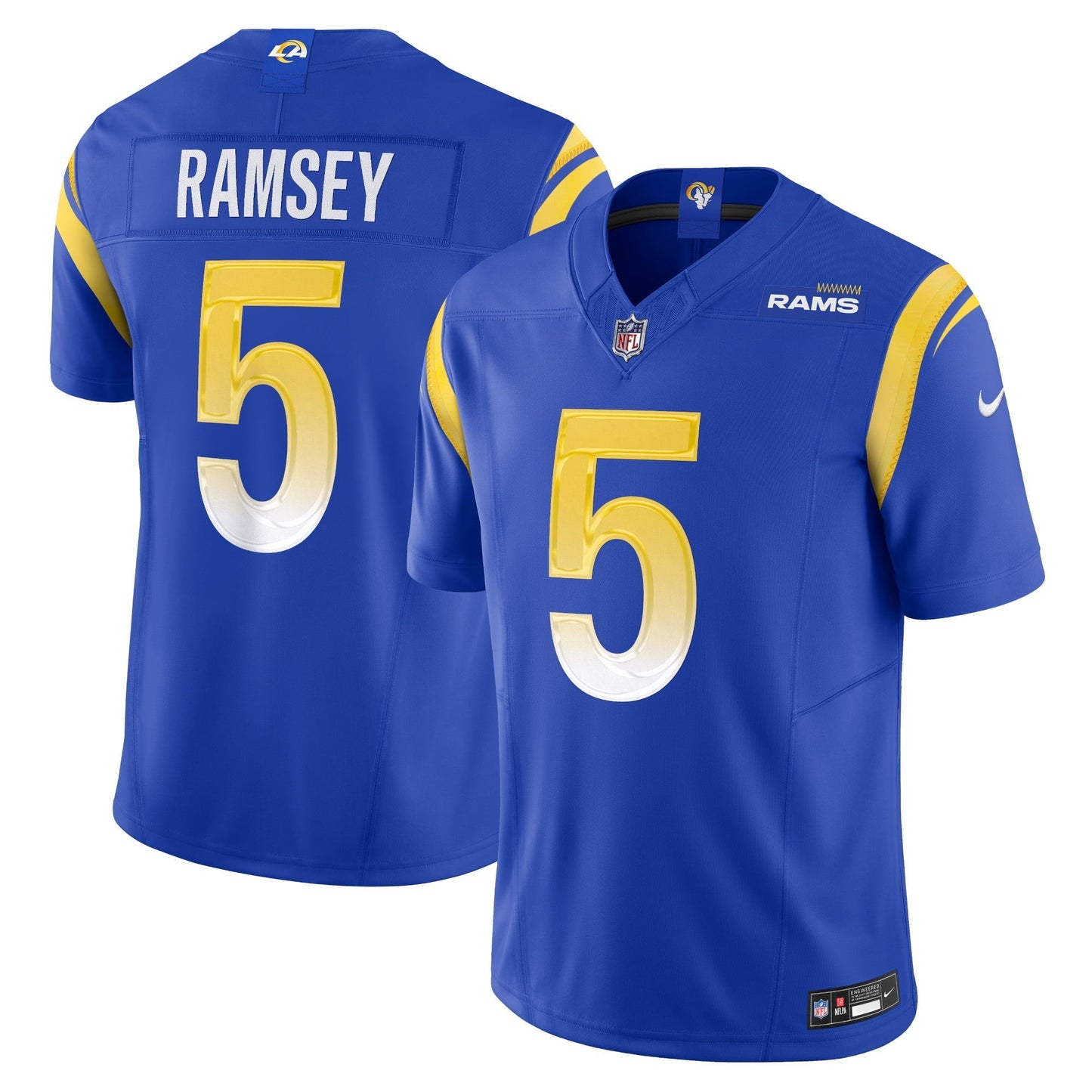 Men's Nike Jalen Ramsey Royal Los Angeles Rams Vapor F.U.S.E. Limited Jersey