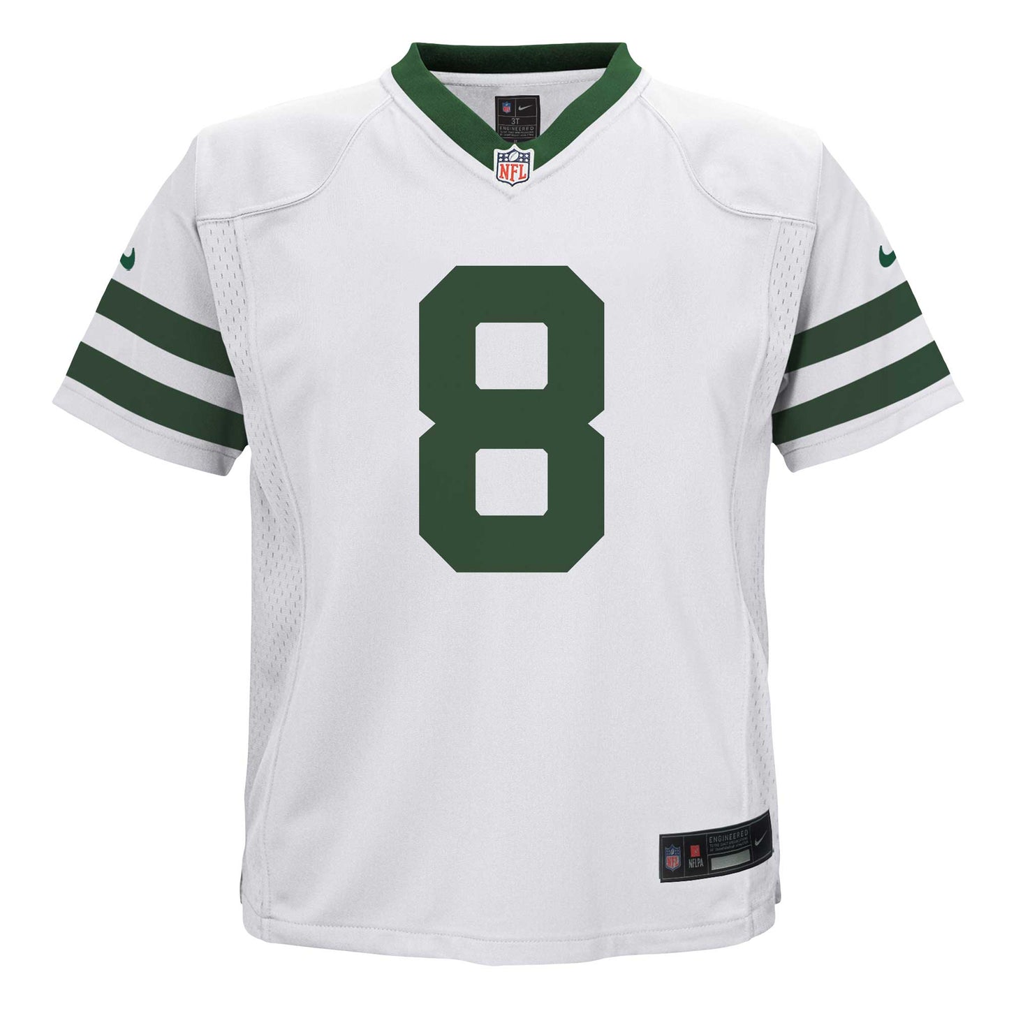Aaron Rodgers New York Jets Nike Preschool Alternate Game Jersey - White
