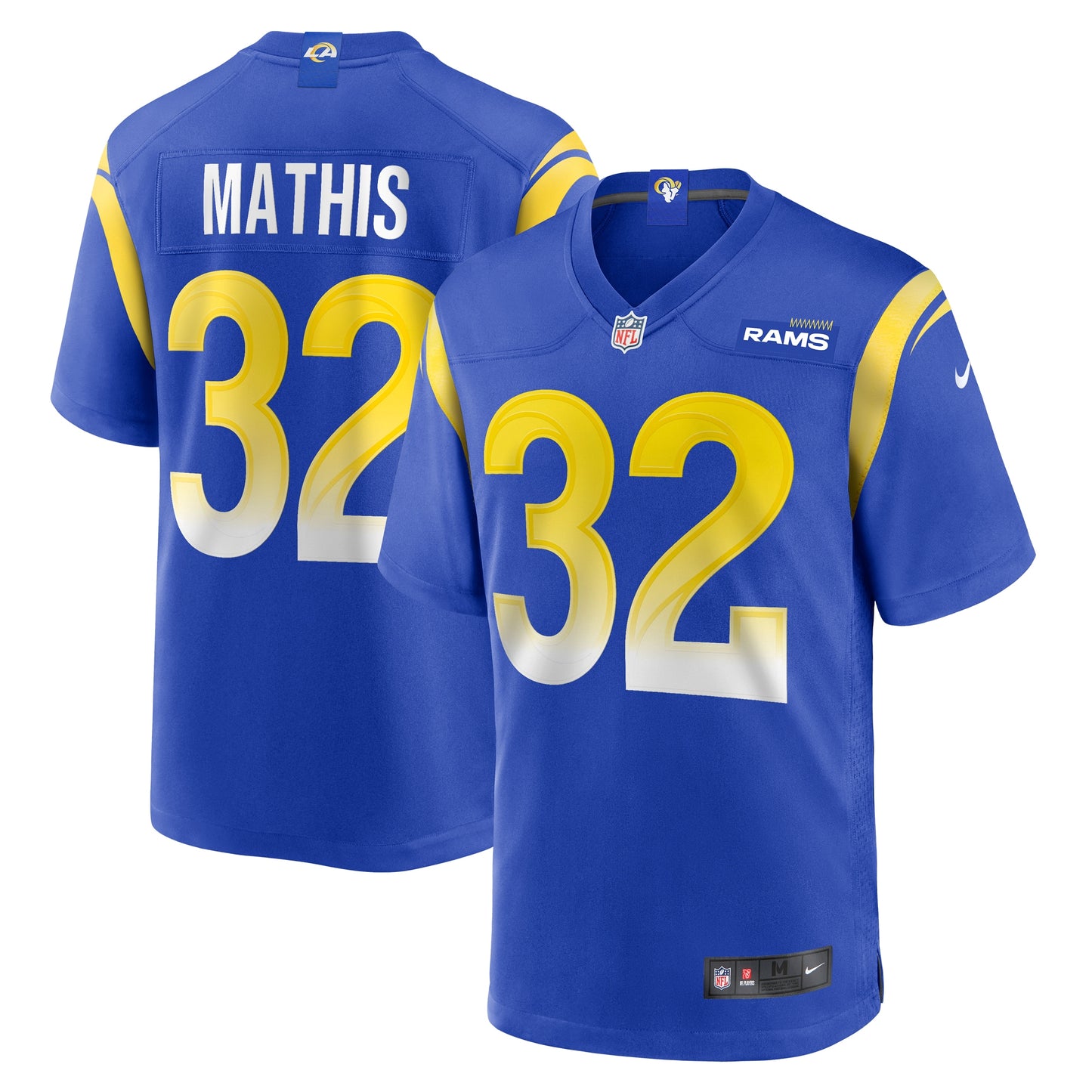 Ochaun Mathis Los Angeles Rams Nike Home Game Jersey - Royal
