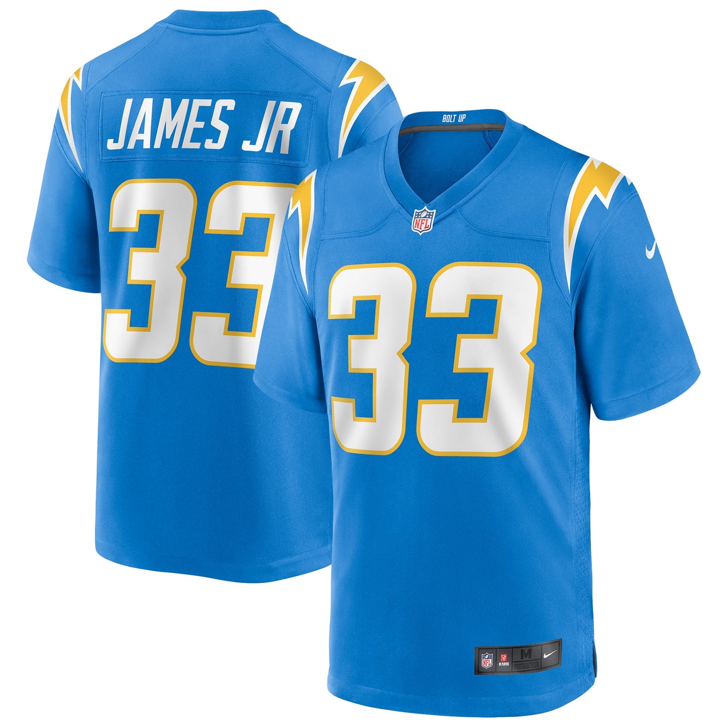 Derwin James Los Angeles Chargers Nike Game Player Jersey - Powder Blue