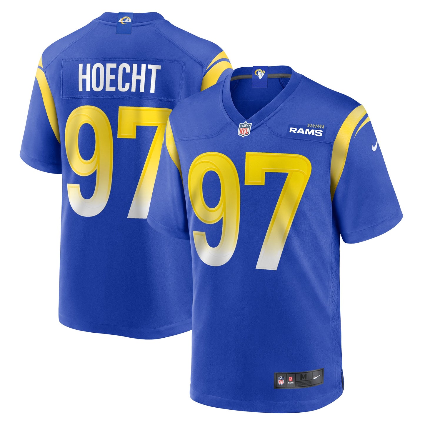 Michael Hoecht Los Angeles Rams Nike Game Player Jersey - Royal