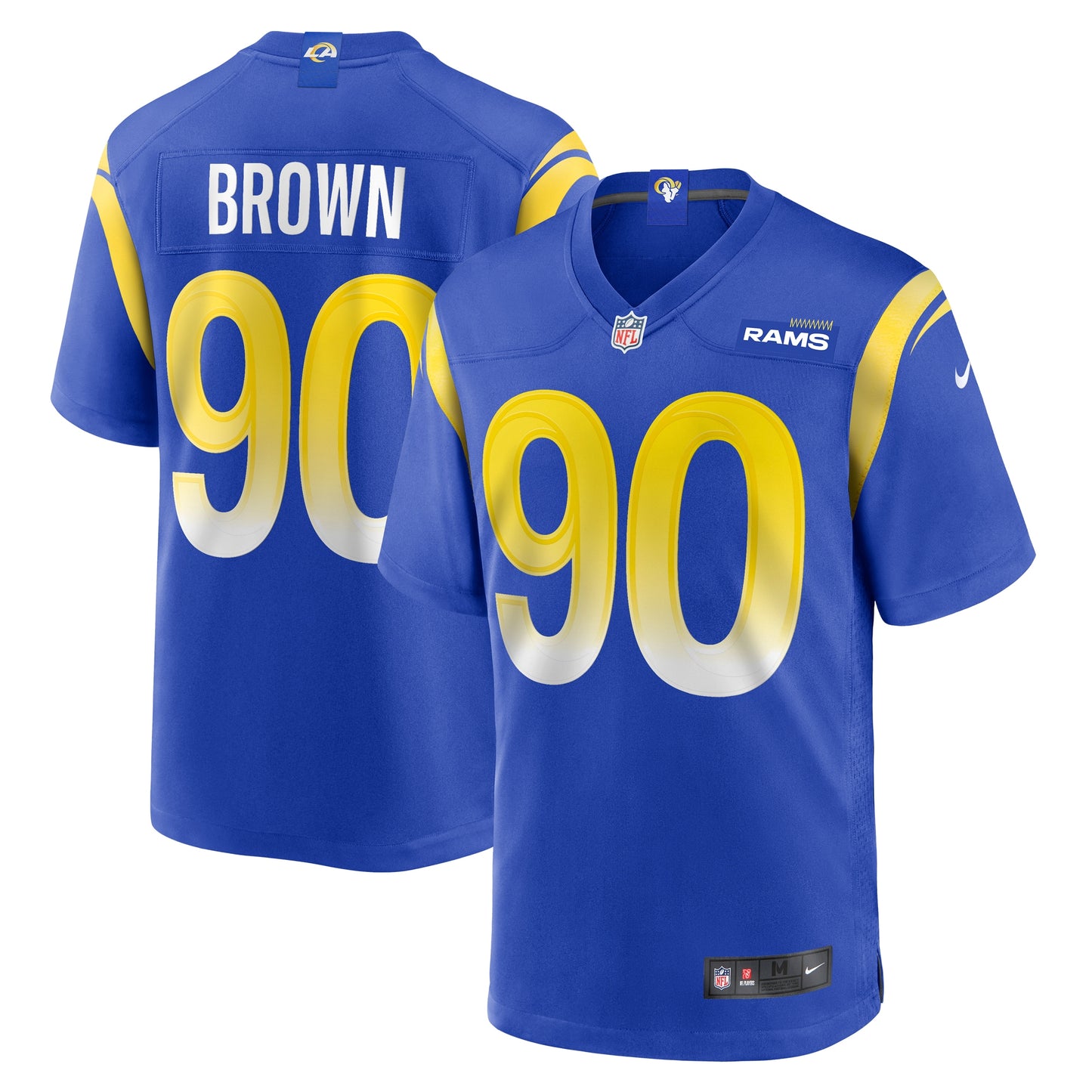 Earnest Brown IV Los Angeles Rams Nike Team Game Jersey -  Royal