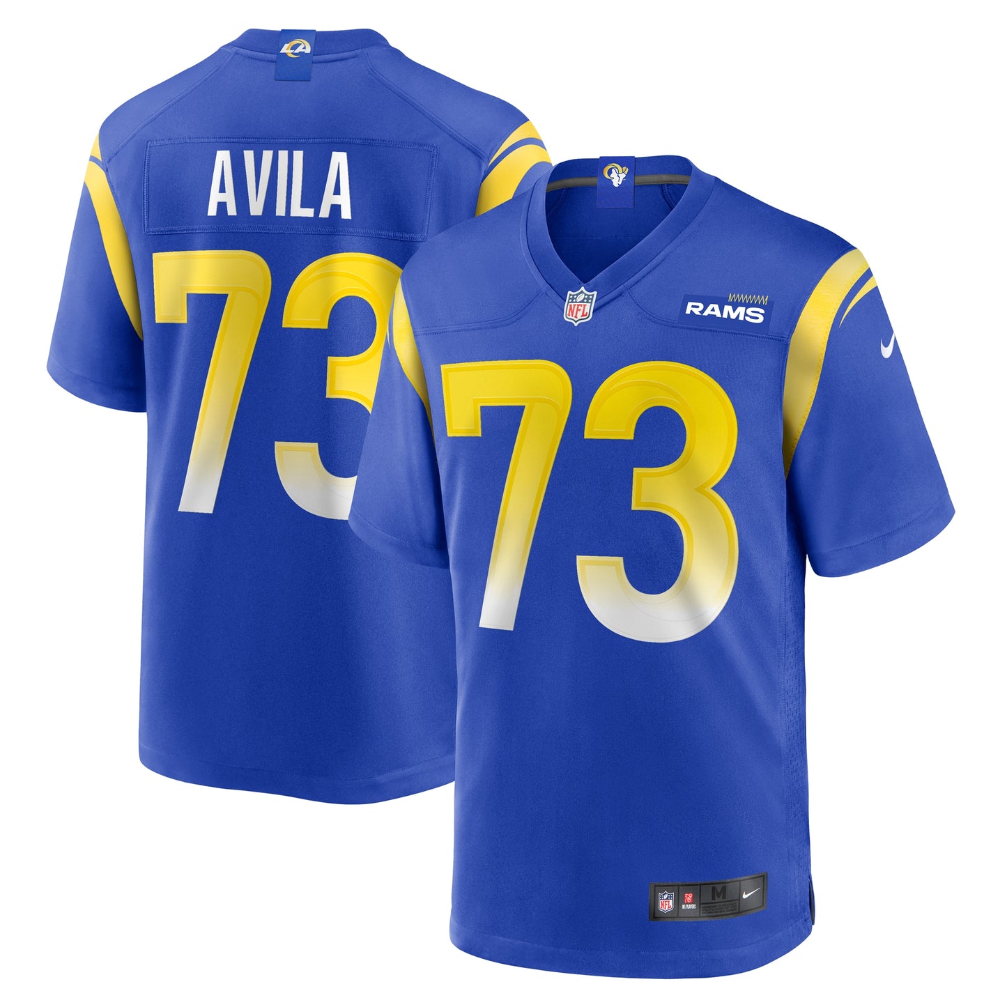 Steve Avila Los Angeles Rams Nike Home Game Jersey - Royal