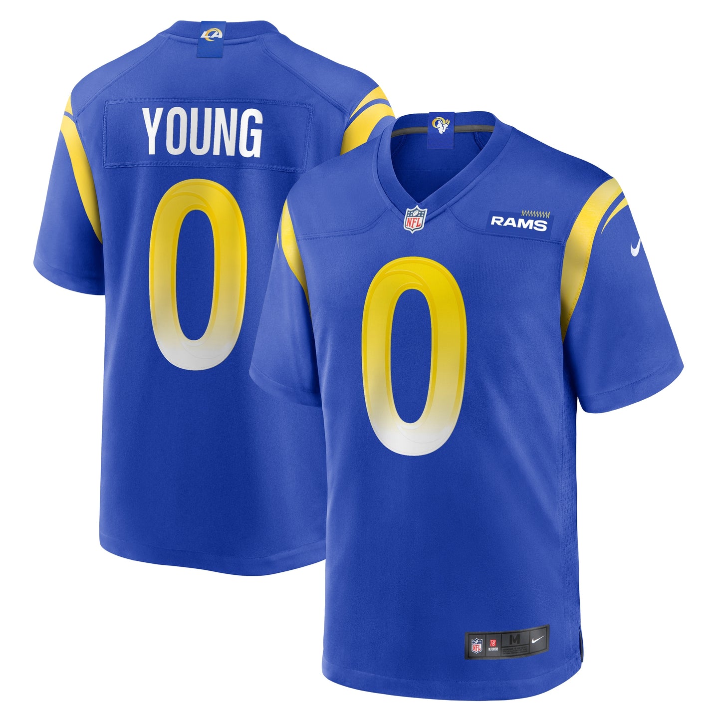 Byron Young Los Angeles Rams Nike Home Game Jersey - Royal