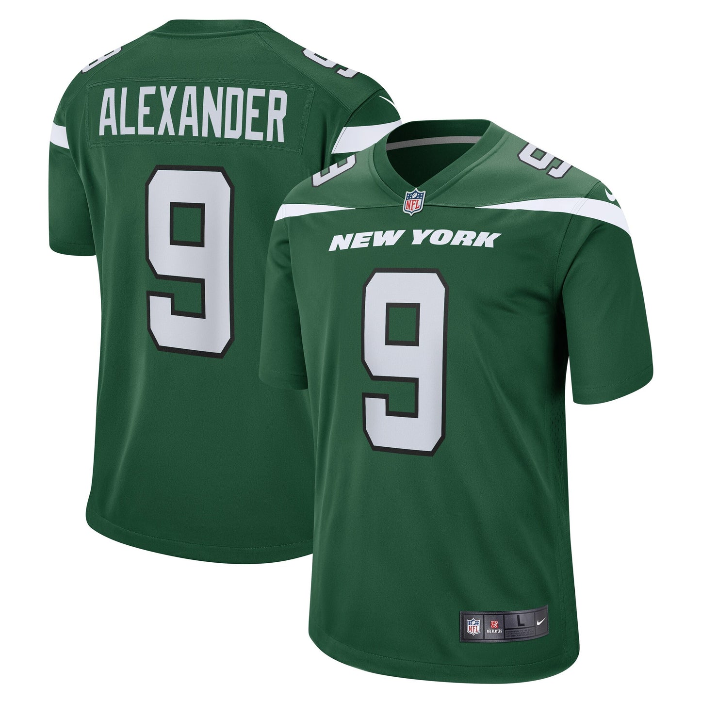 Kwon Alexander New York Jets Nike Game Player Jersey - Gotham Green
