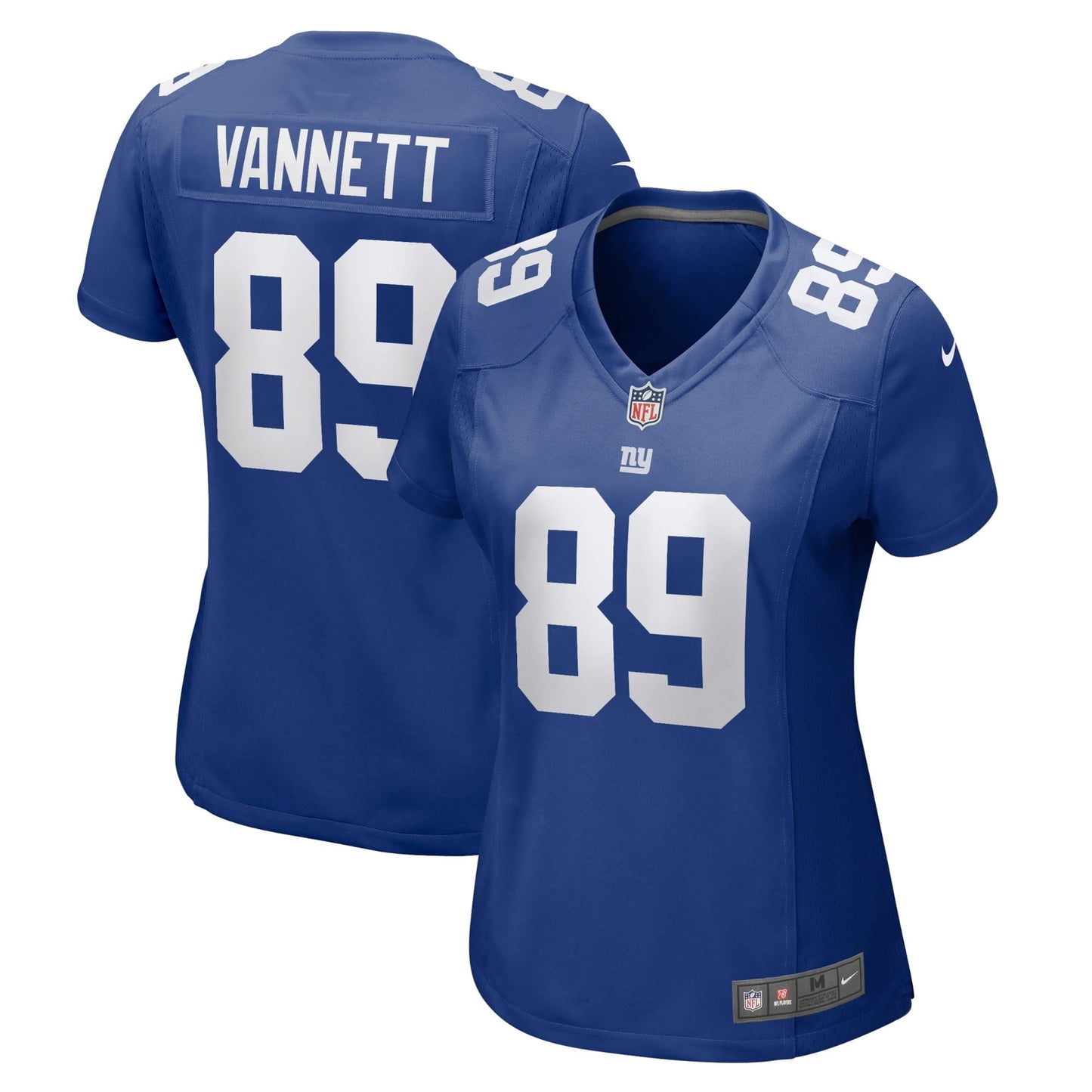Women's Nike Nick Vannett Royal New York Giants Home Game Player Jersey