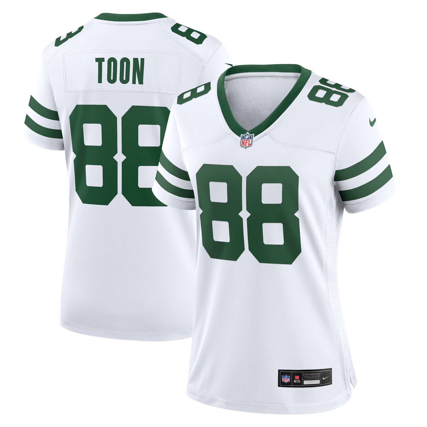Al Toon New York Jets Nike Women's Legacy Retired Player Game Jersey - White
