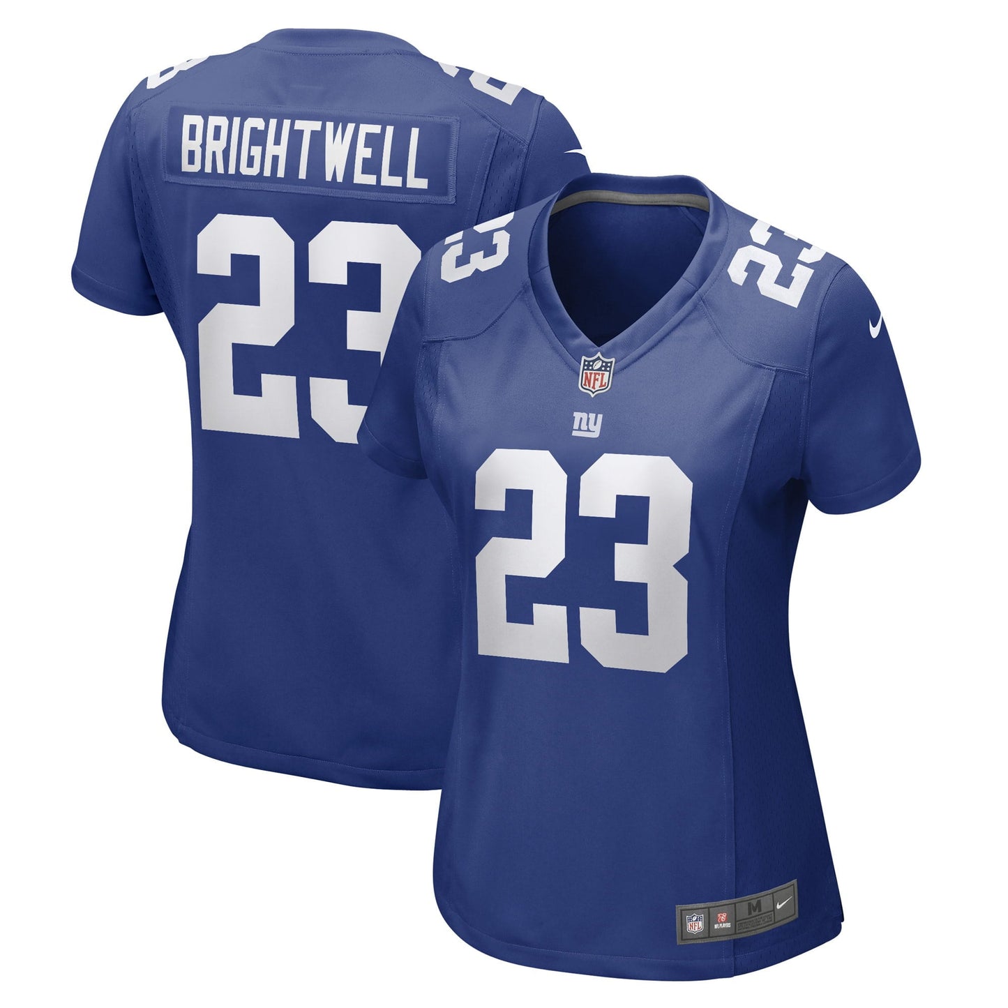 Women's Nike Gary Brightwell Royal New York Giants Team Game Player Jersey