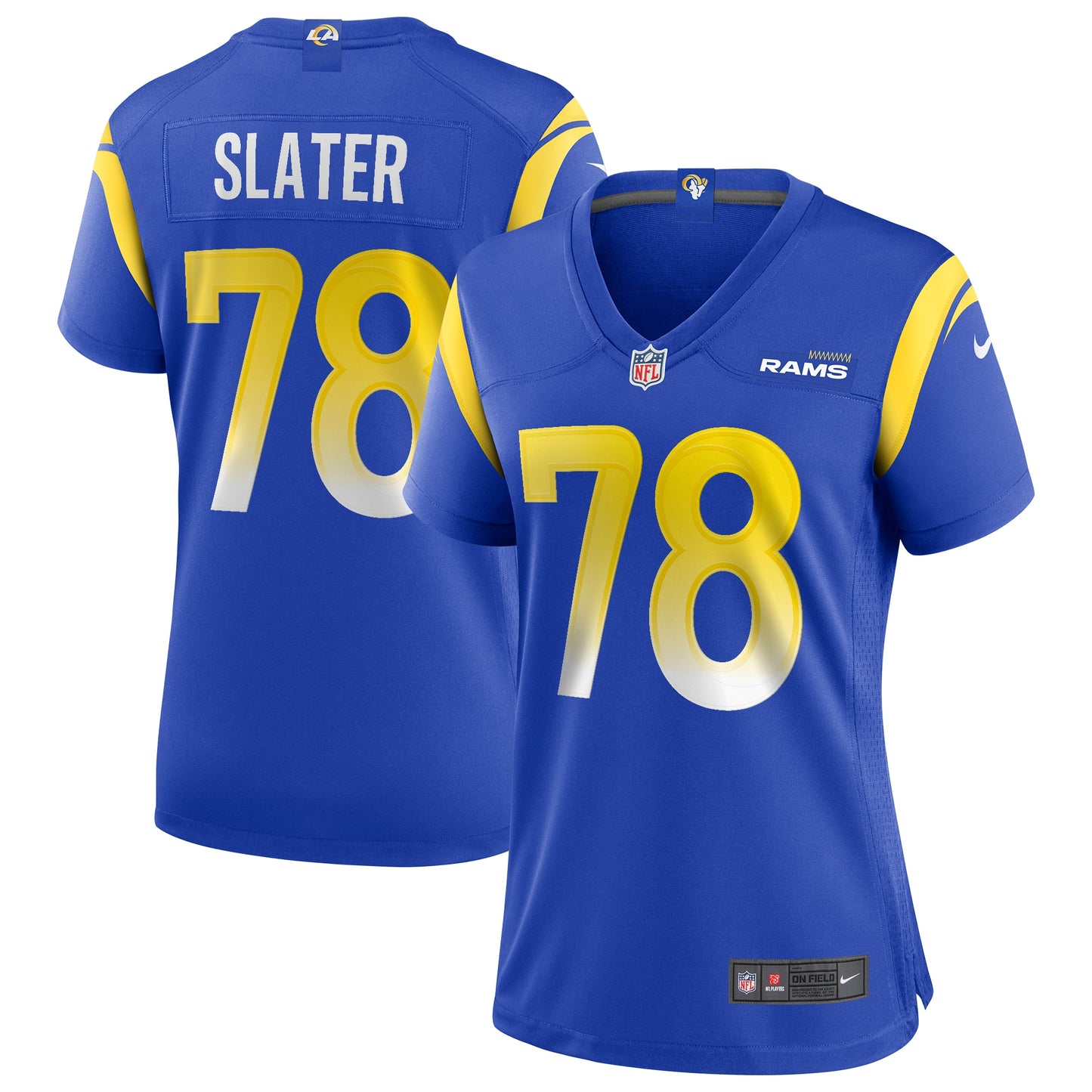 Jackie Slater Los Angeles Rams Nike Women's Game Retired Player Jersey - Royal