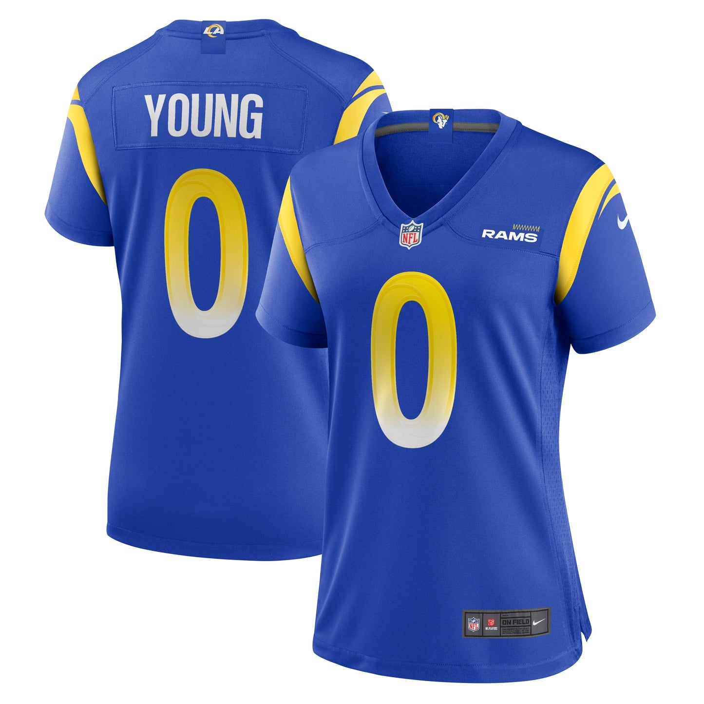 Byron Young Los Angeles Rams Nike Women's Home Game Jersey - Royal