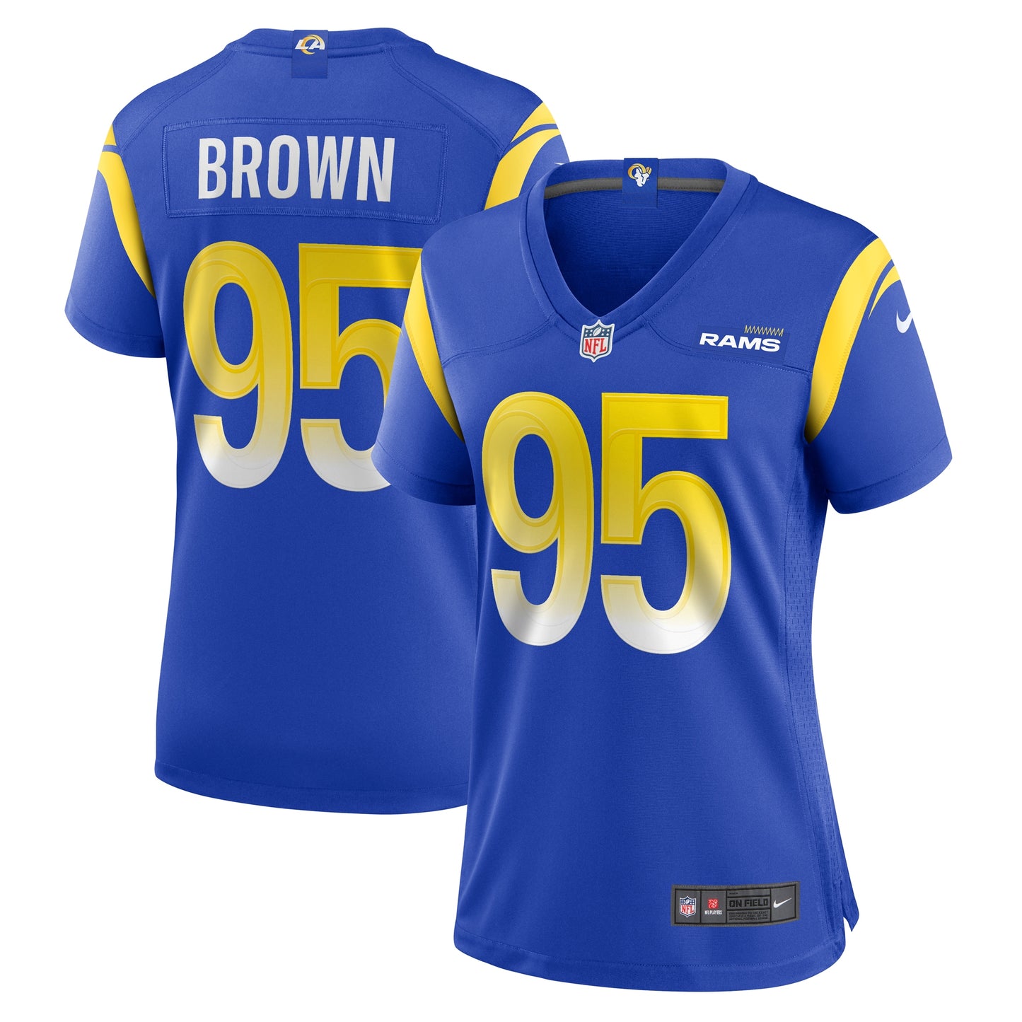 Bobby Brown III Los Angeles Rams Nike Women's Team Game Jersey -  Royal